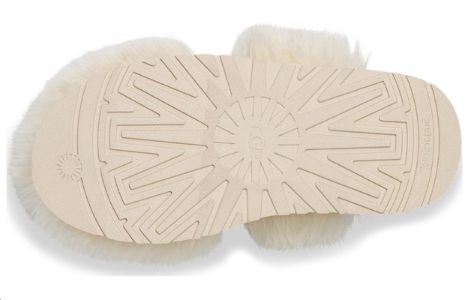 (WMNS) UGG Sustainable Fluff Momma Slide 'White' 1131974-WHT sold by KicksCrew