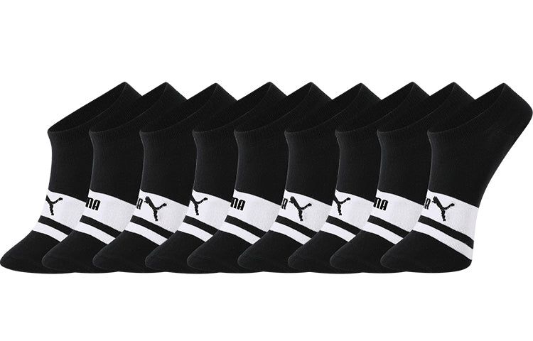 PUMA Unisex Invisible Socks 3 pack 'Black White' 701206513-001 sold by KicksCrew product image thumbnail 3