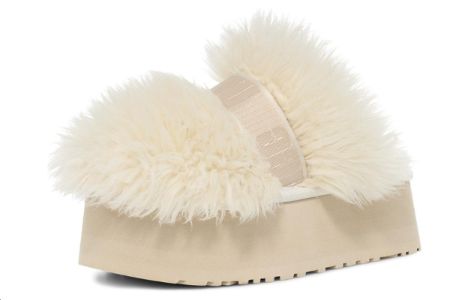 (WMNS) UGG Sustainable Fluff Momma Slide 'White' 1131974-WHT sold by KicksCrew