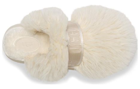 (WMNS) UGG Sustainable Fluff Momma Slide 'White' 1131974-WHT sold by KicksCrew