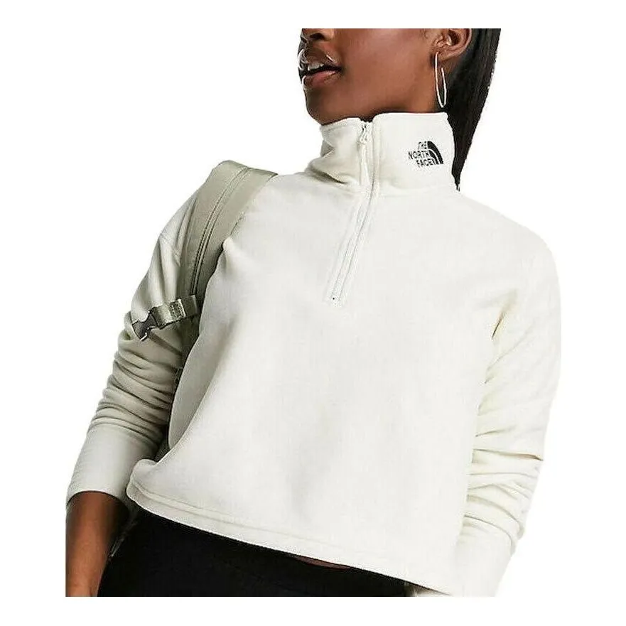 (WMNS) THE NORTH FACE Glacier Crop Embro Jacket 'White' NF0A7SSQ-11P sold by KicksCrew product image thumbnail 2