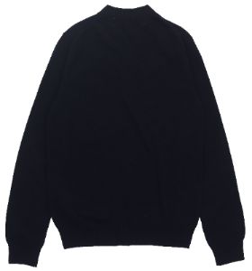 COMME des GARCONS PLAY Cardigan Gold Emblem 'Navy' AZ-N050-051-2 sold by KicksCrew