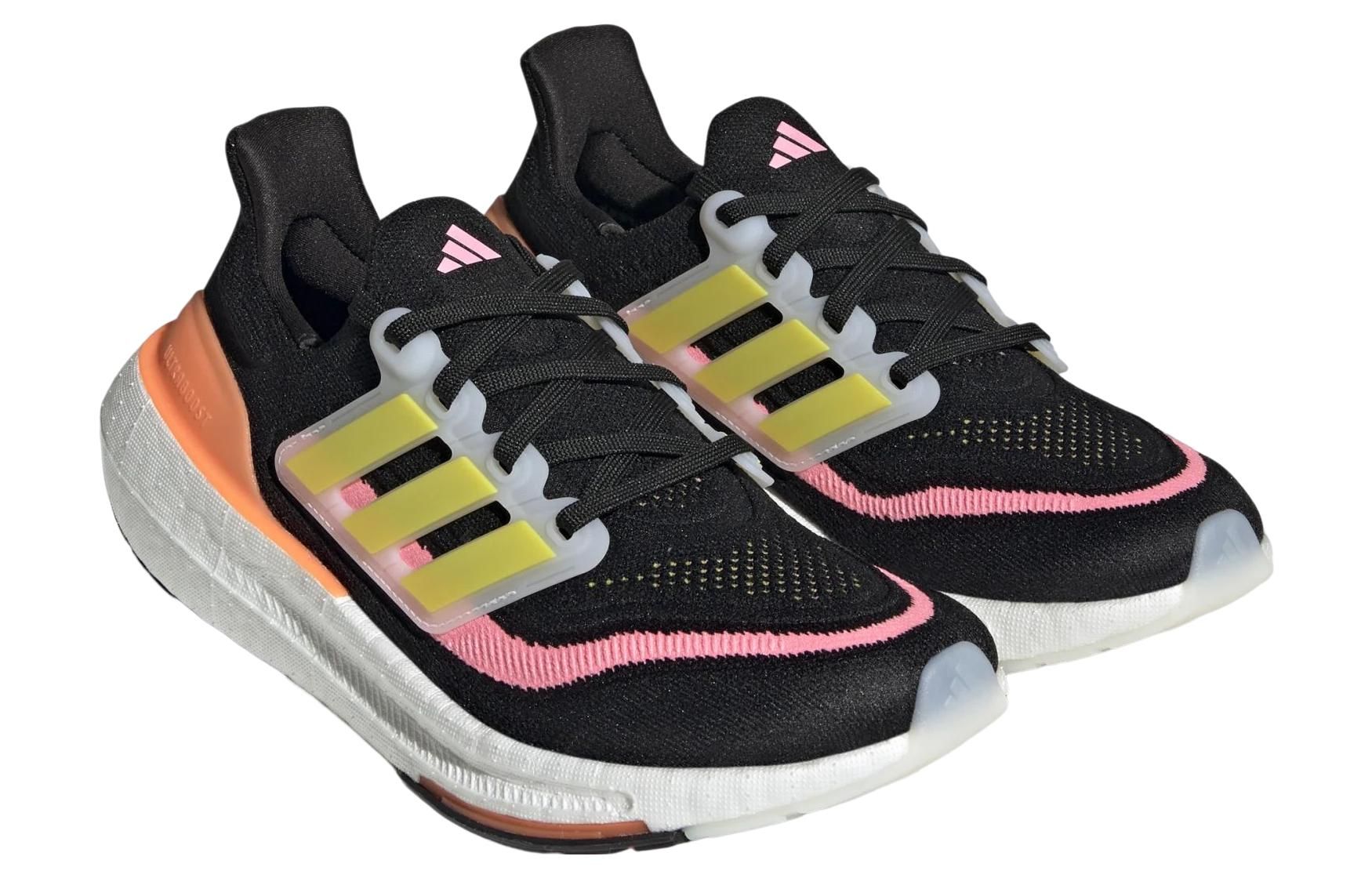 adidas WMNS UltraBoost Light 'Black Yellow Orange' HQ6346 sold by KicksCrew product image thumbnail 3