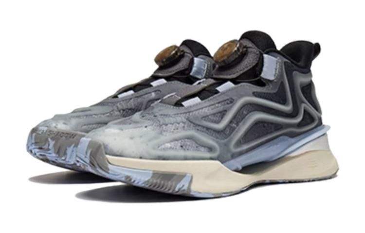 (GS) Li-Ning Rush Shadow Ray V2 'Smoke Grey Blue' YKCT132-1 sold by KicksCrew product image thumbnail 3