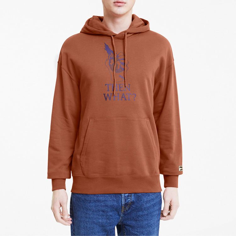 PUMA Downtown Graphic Hoodie 'Brown' 599303-26 sold by KicksCrew product image thumbnail 3