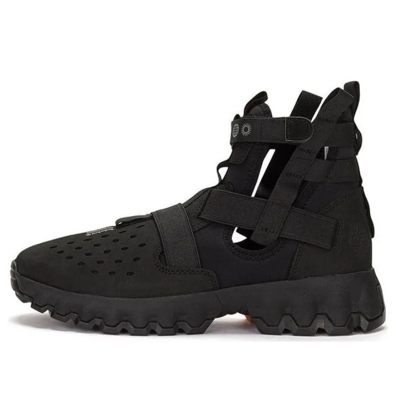 Timberland Greenstride Edge Lace Up Boot Sandals 'Black' A5RHVW sold by KicksCrew