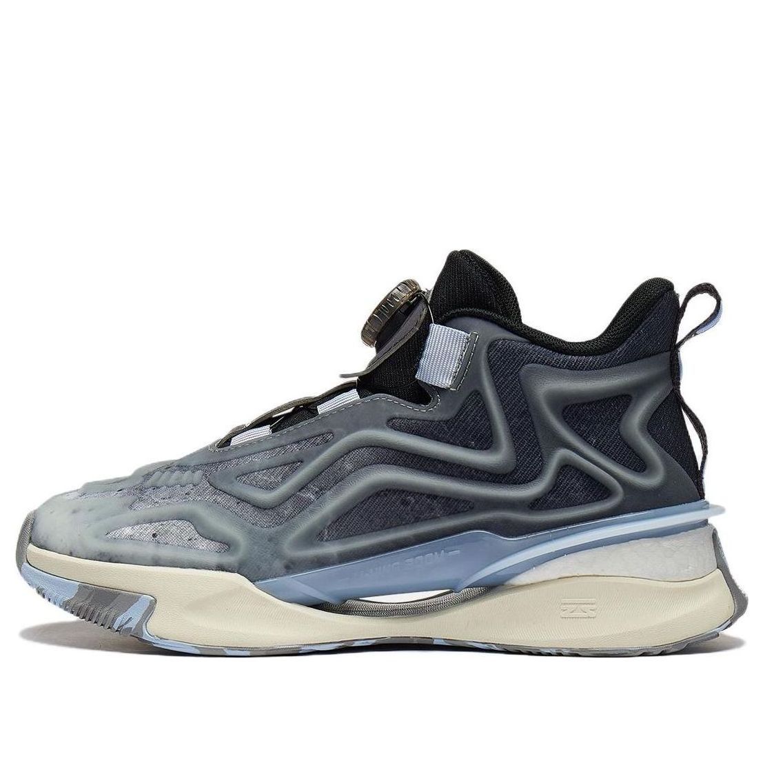 (GS) Li-Ning Rush Shadow Ray V2 'Smoke Grey Blue' YKCT132-1 sold by KicksCrew