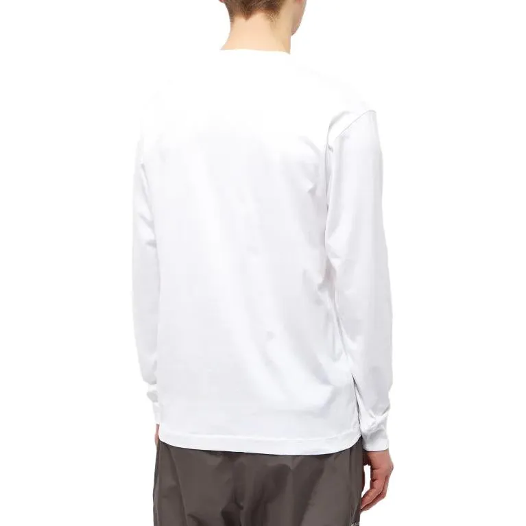 STONE ISLAND Long-Sleeve T-shirt 'White' 101522713-A0001 sold by KicksCrew product image thumbnail 2
