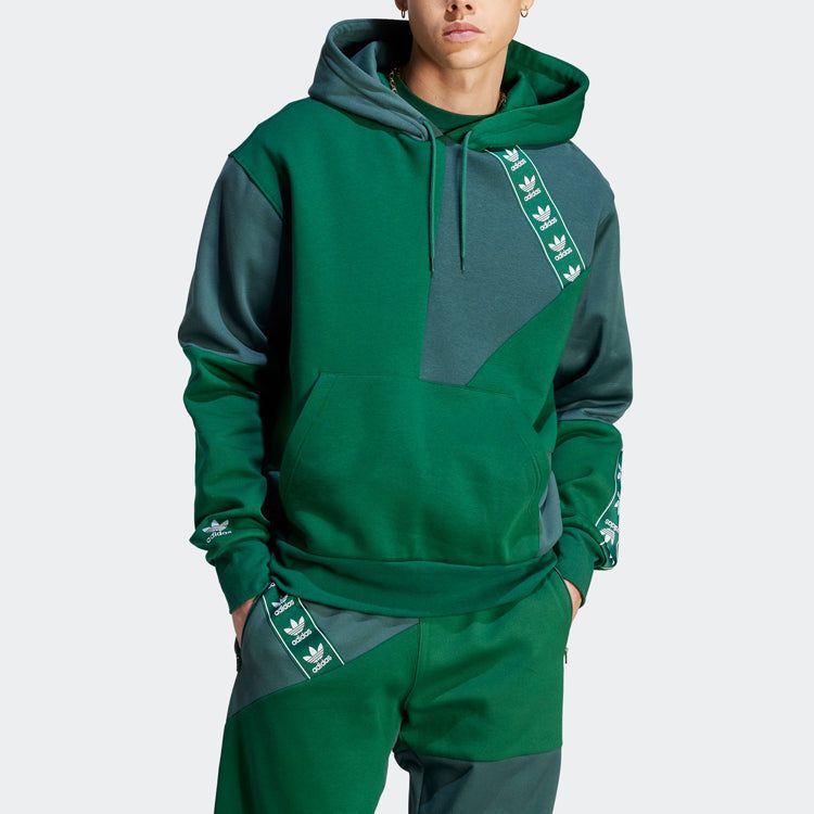 adidas originals ADC Patchwork Hoodie 'Green' HR3303 sold by KicksCrew product image thumbnail 2