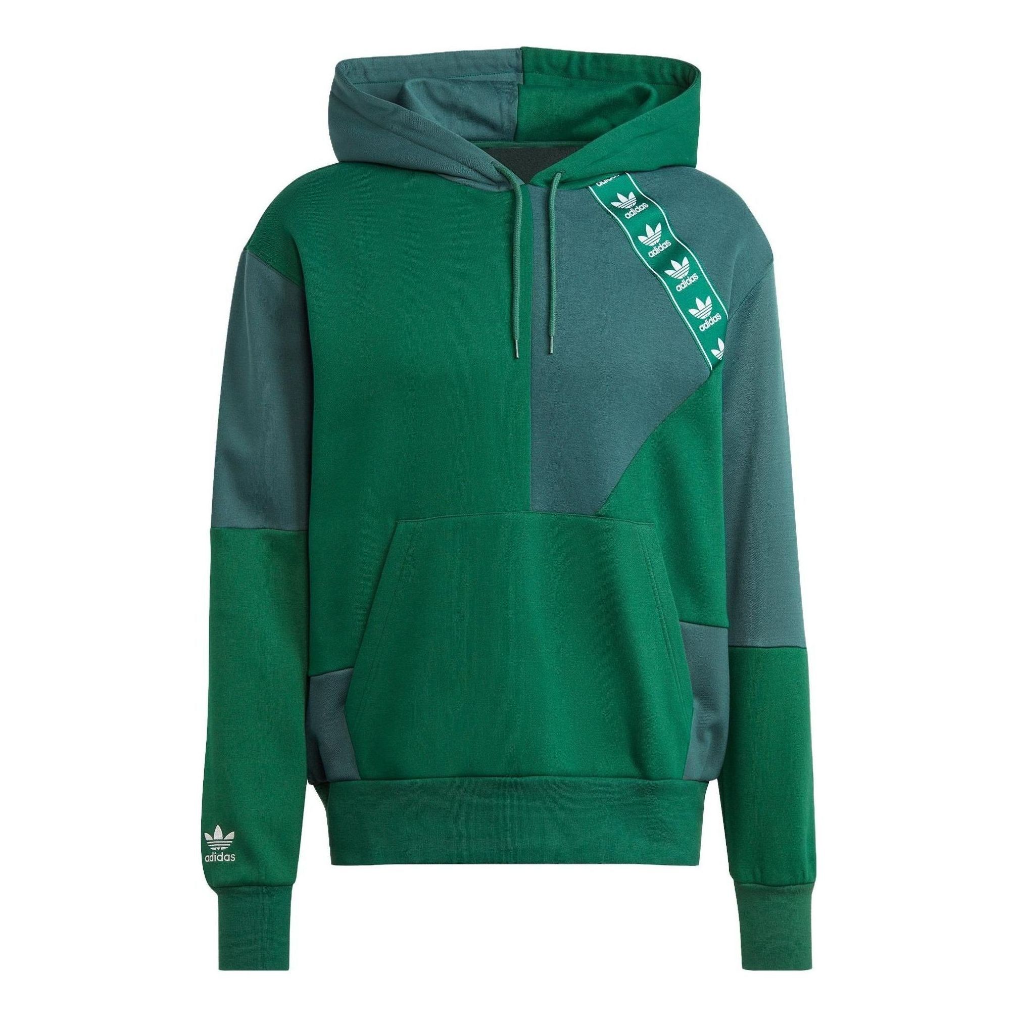 adidas originals ADC Patchwork Hoodie 'Green' HR3303 sold by KicksCrew