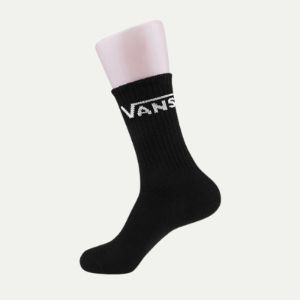 Vans Long Socks 'Black White' VN0A341NBLK sold by KicksCrew