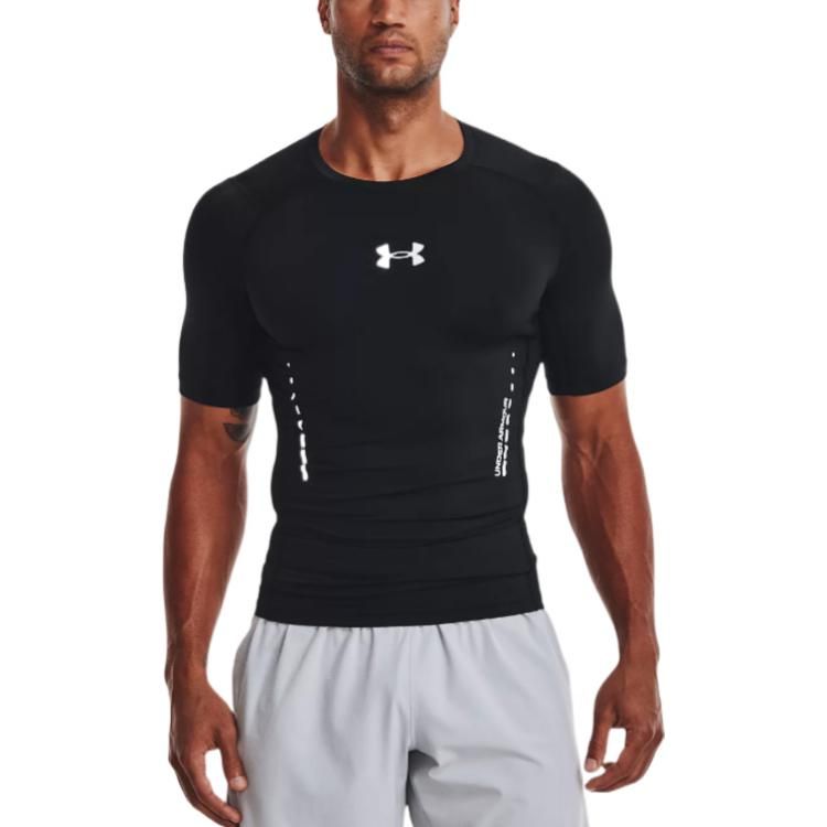 Under Armour Heatgear Vent Comp T-shirt 'Black' 1370657-001 sold by KicksCrew product image thumbnail 5