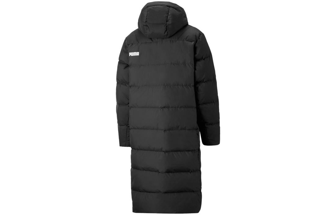 PUMA Hooded Down Coat Jacket 'Black' 672435-01 sold by KicksCrew product image thumbnail 2