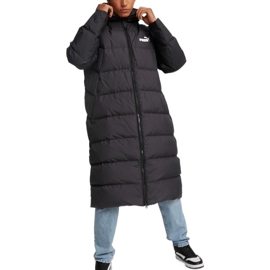 PUMA Hooded Down Coat Jacket 'Black' 672435-01 sold by KicksCrew product image thumbnail 3