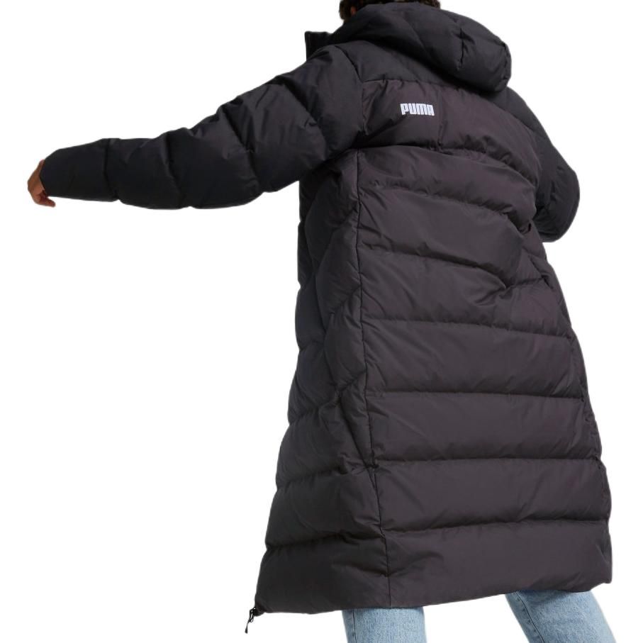 PUMA Hooded Down Coat Jacket 'Black' 672435-01 sold by KicksCrew product image thumbnail 4