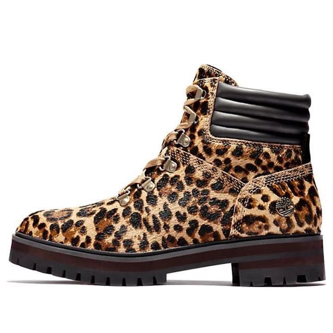 (WMNS) Timberland London Square Mid Hiker Boots 'Brown Leopard Print' A2GCRV24 sold by KicksCrew