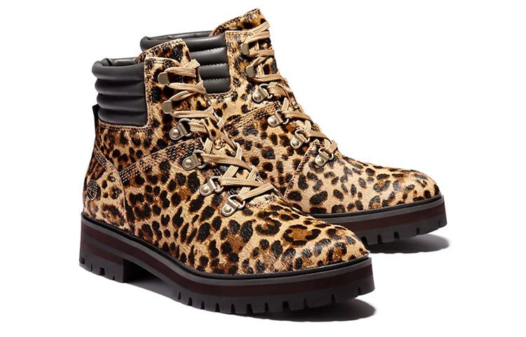 (WMNS) Timberland London Square Mid Hiker Boots 'Brown Leopard Print' A2GCRV24 sold by KicksCrew product image thumbnail 3