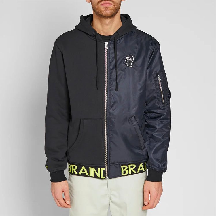 Converse x Brain Dead Bomber Jacket 'Black' 10008773-A01 sold by KicksCrew product image thumbnail 4