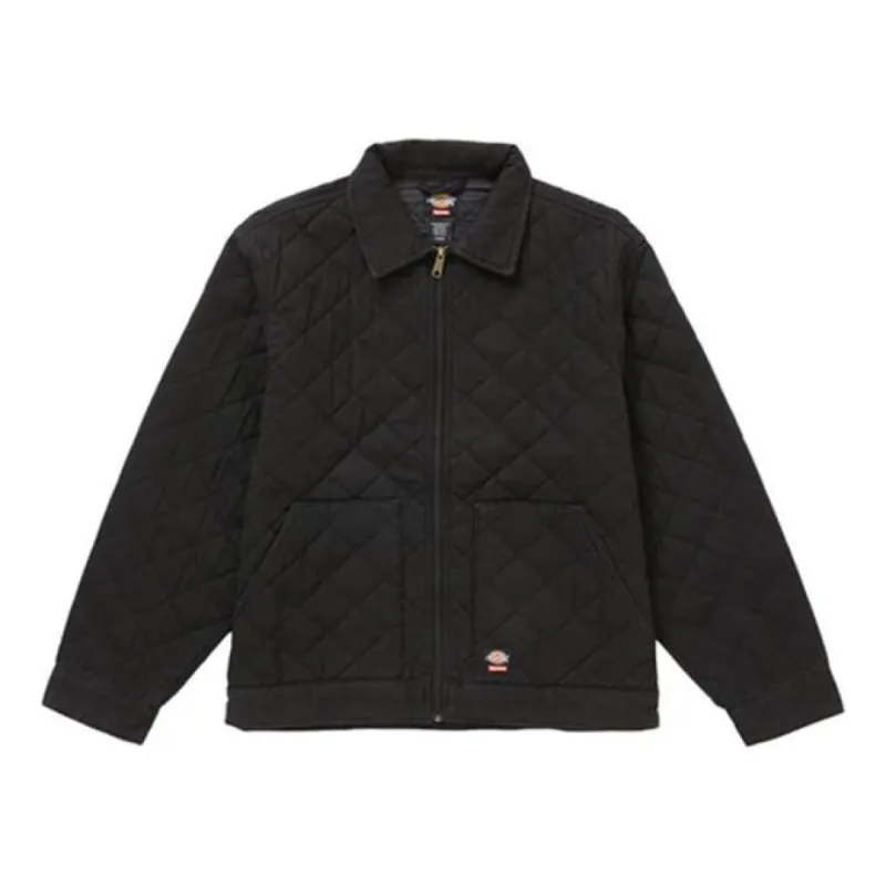 Supreme x Dickies Quilted Denim Work Jacket 'Black' SUP-FW21-370 sold by KicksCrew