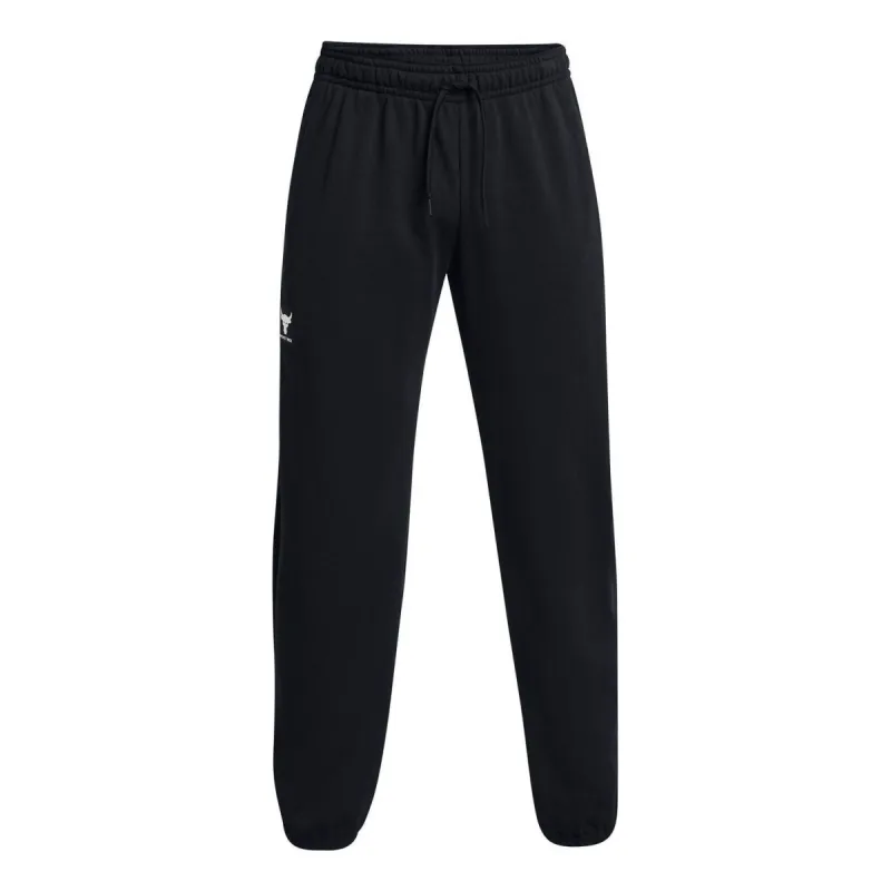 Under Armour Project Rock Heavyweight Terry Joggers Pants 'Black' 1380105-001 sold by KicksCrew