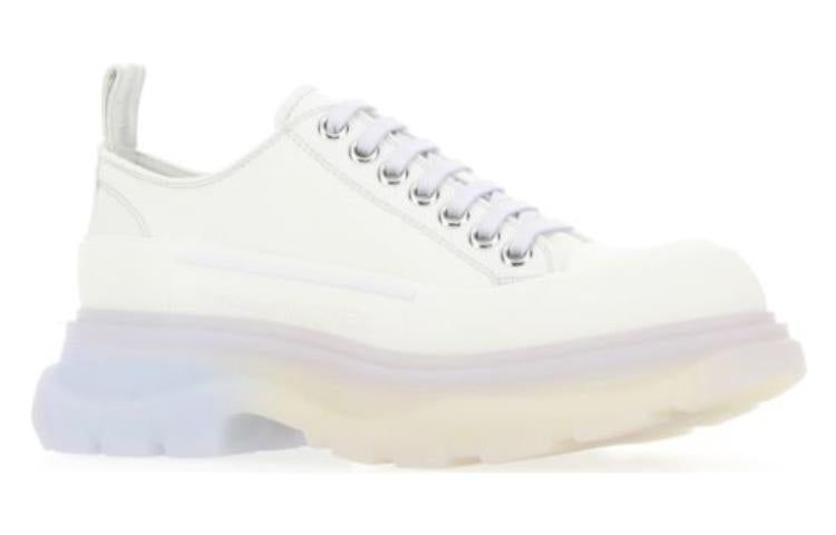 (WMNS) Alexander McQueen Tread Slick Low Lace Up Shoes 'White Multi' 697072W4TGN8892 sold by KicksCrew product image thumbnail 2