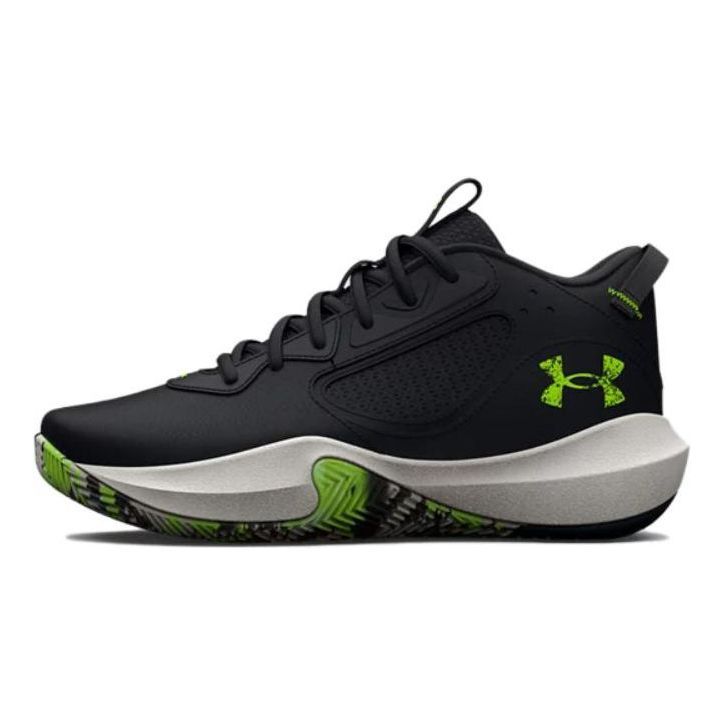 (GS) Under Armour Lockdown 6 'Black Lime' 3025617-004 sold by KicksCrew