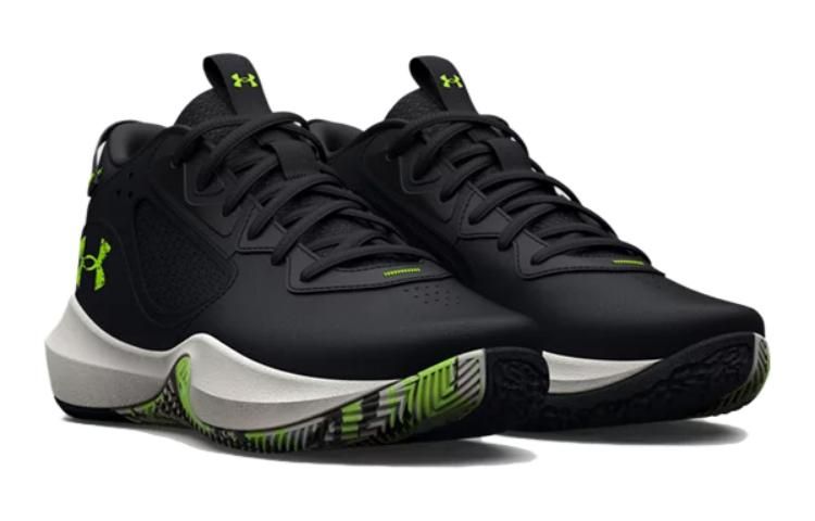 (GS) Under Armour Lockdown 6 'Black Lime' 3025617-004 sold by KicksCrew product image thumbnail 3