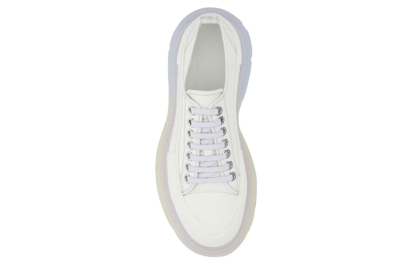 (WMNS) Alexander McQueen Tread Slick Low Lace Up Shoes 'White Multi' 697072W4TGN8892 sold by KicksCrew product image thumbnail 3