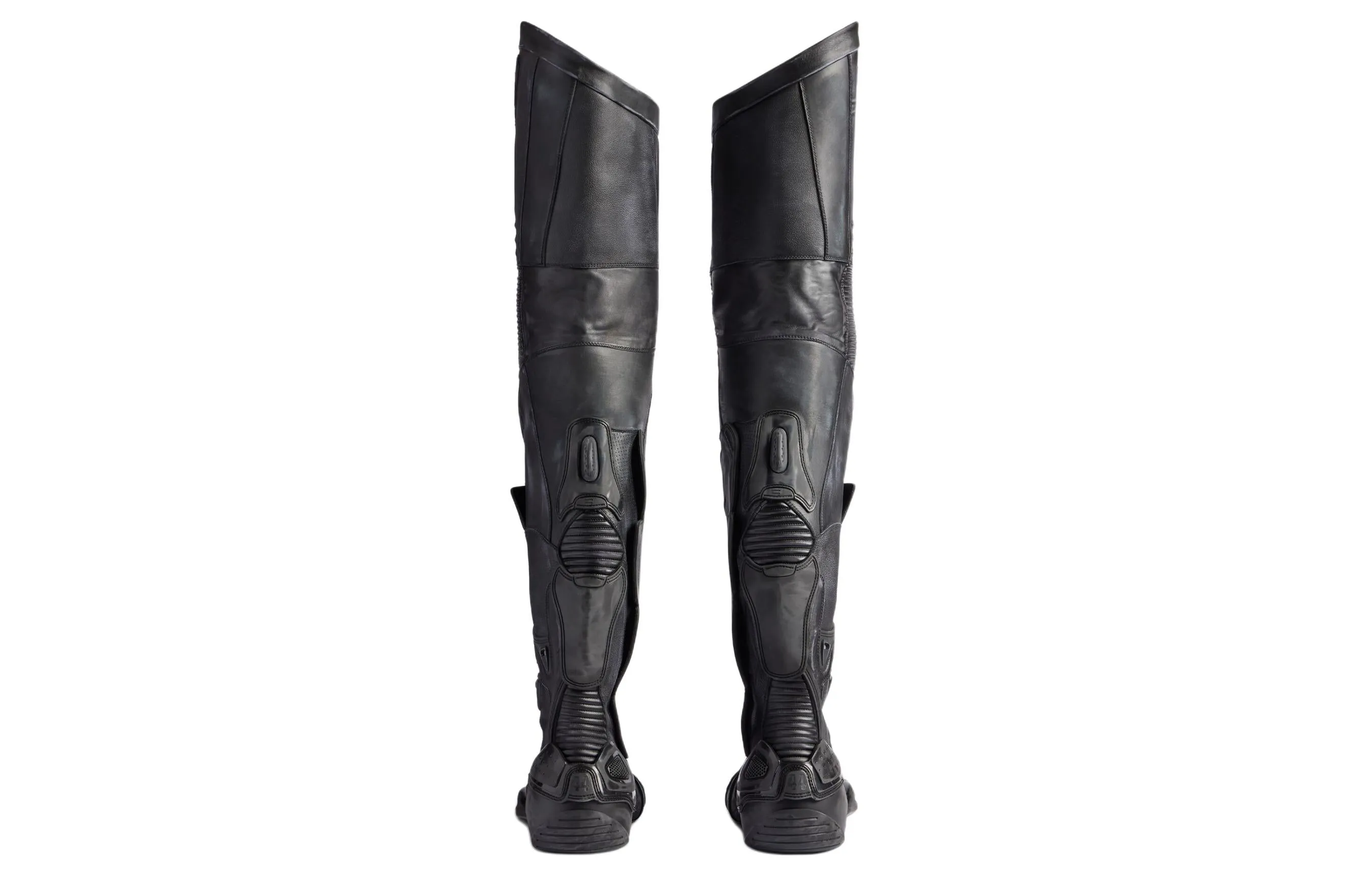 Balenciaga Biker Over-the-knee Boots 'Black' 771185WB6A21000 sold by KicksCrew product image thumbnail 4