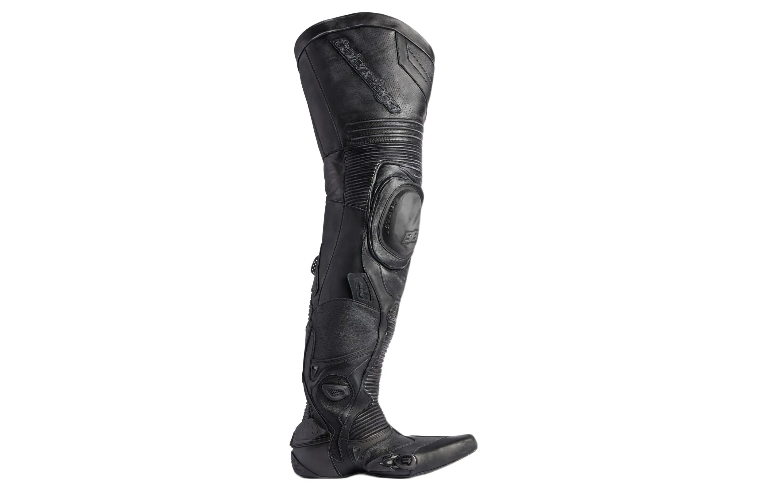Balenciaga Biker Over-the-knee Boots 'Black' 771185WB6A21000 sold by KicksCrew product image thumbnail 2