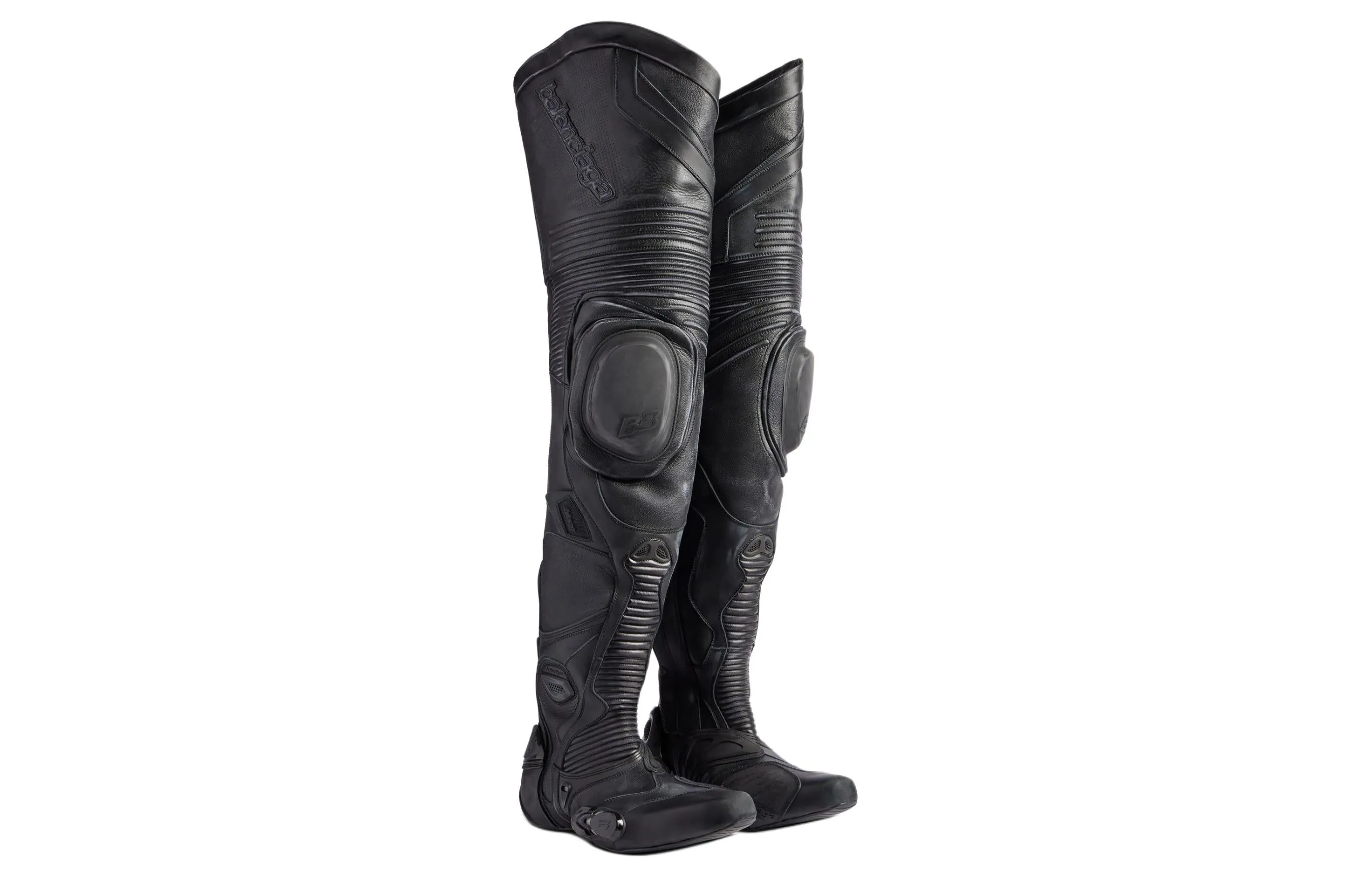 Balenciaga Biker Over-the-knee Boots 'Black' 771185WB6A21000 sold by KicksCrew product image thumbnail 3