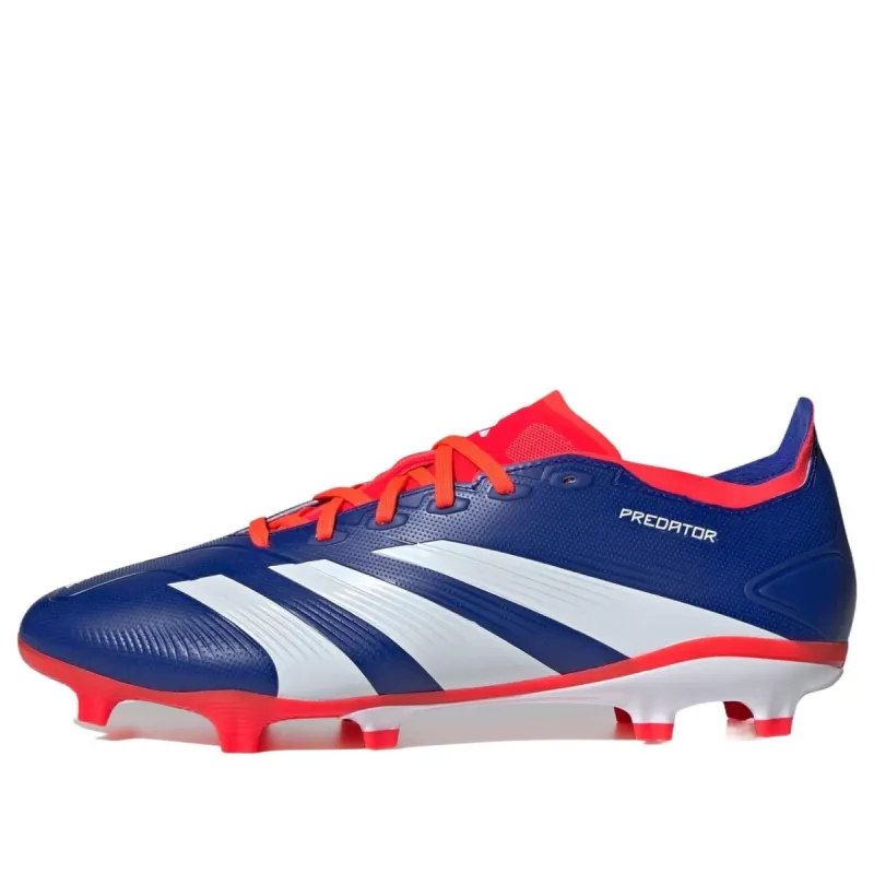 adidas Predator League FG 'Lucid Blue White Solar Red' IF6348 sold by KicksCrew