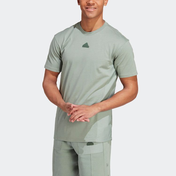adidas Sportswear City Escape T-shirt 'Silver Green' IC9732 sold by KicksCrew product image thumbnail 2
