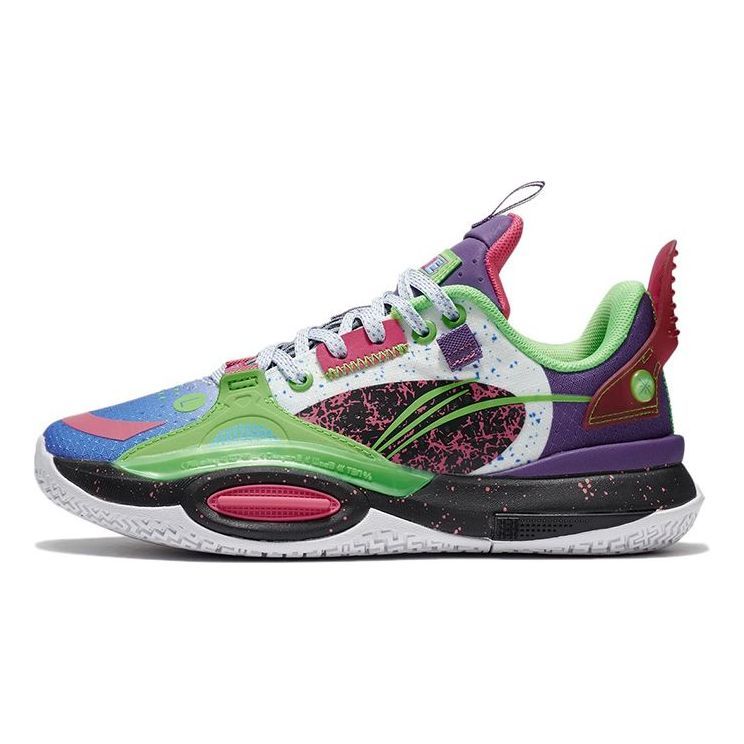 (GS) Li-Ning Wade All City 10 V1 'Green. Purple' YKBS012-5 sold by KicksCrew