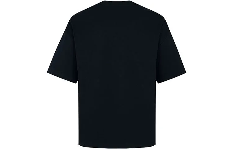 Mitchell & Ness x NBA Miami Heat Throwback Logo T-shirt 'Black' MNJYSST230095-BLACK sold by KicksCrew product image thumbnail 2