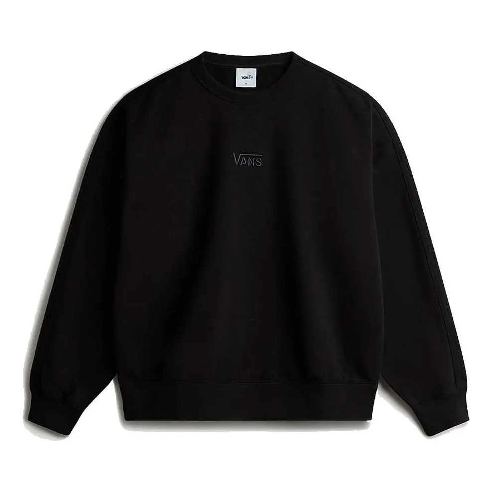 Vans Premium Logo Crew Sweatshirt 'Black' VN000GBWBLK sold by KicksCrew