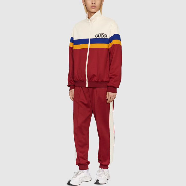 Gucci 'Original Gucci' Print Jersey Jacket 'Multicolor' 673297-XJDUZ-9173 sold by KicksCrew product image thumbnail 2