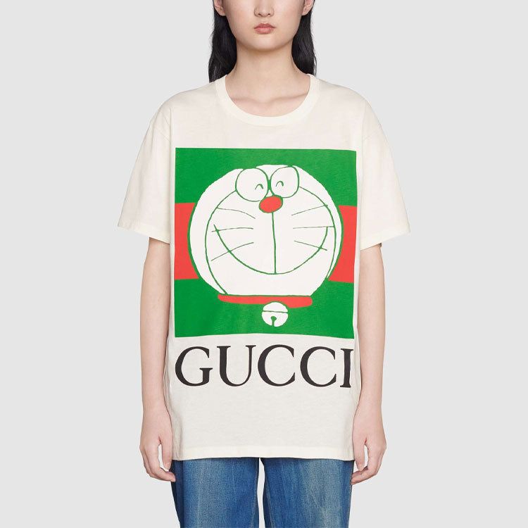 GUCCI ドラえもん シャツ doraemon GUCCI Doraemon T-shirt white short sleeves Size M Japan Rare