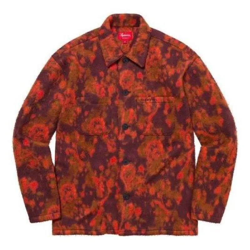 Supreme Paisley Fleece Shirt 'Cooper' SUP-FW21-335 sold by KicksCrew