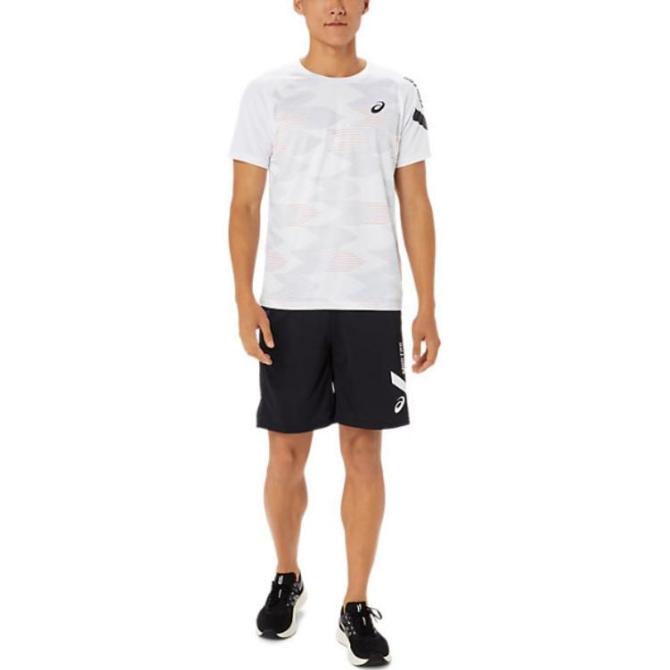 Asics A-I-M Dry Graphic Short Sleeve T-Shirt 'Brilliant White' 2031E553-100 sold by KicksCrew product image thumbnail 4