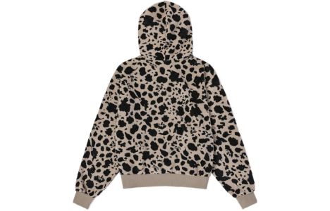 (WMNS) Vans Dotty Check Hoodie 'Brown Black' VN0A7RO1BLK sold by KicksCrew