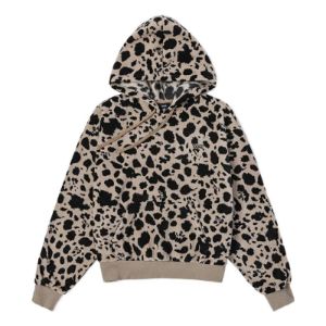 (WMNS) Vans Dotty Check Hoodie 'Brown Black' VN0A7RO1BLK sold by KicksCrew