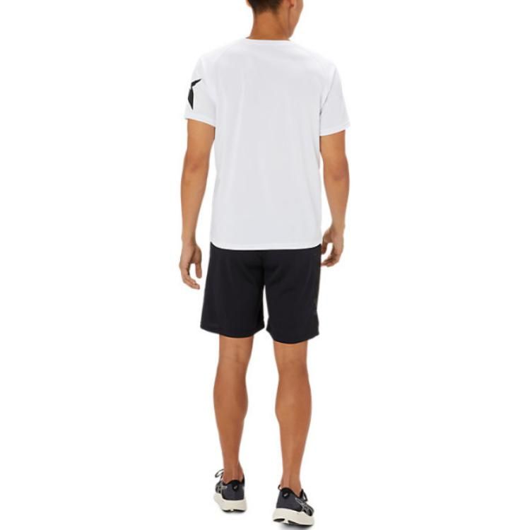 Asics A-I-M Dry Graphic Short Sleeve T-Shirt 'Brilliant White' 2031E553-100 sold by KicksCrew product image thumbnail 5
