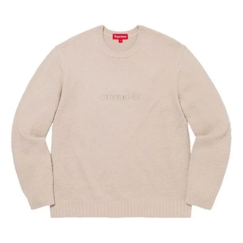 Supreme Pilled Sweater 'Beige' SUP-FW21-329 sold by KicksCrew