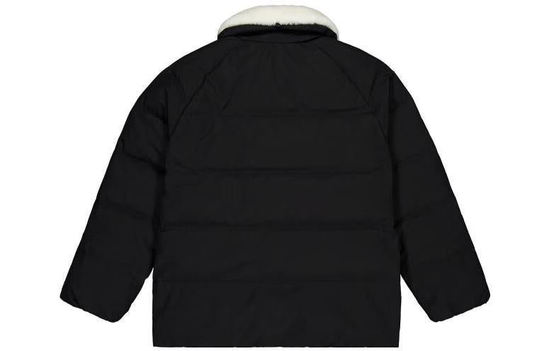 (WMNS) New Balance Warm Heavy Puffer Coat 'Black White' NPD4E122-BK sold by KicksCrew product image thumbnail 2