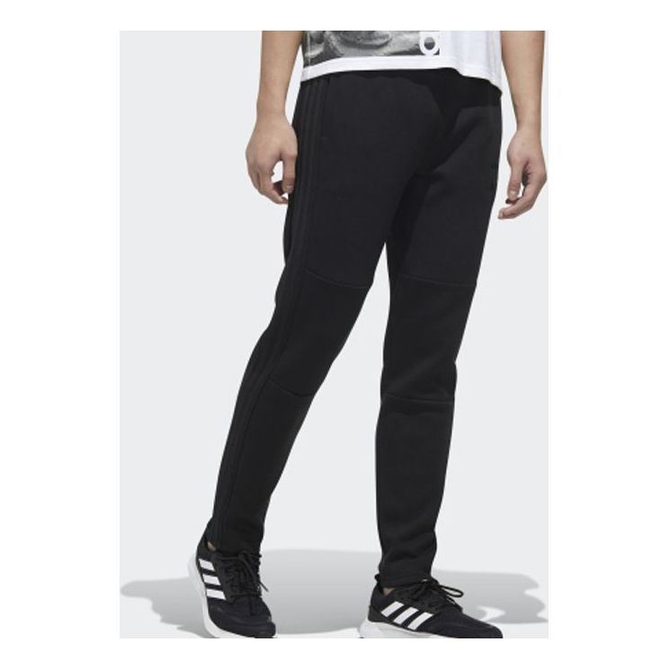 adidas neo M Art Tp Knit Sports Pants Black GF7102 sold by KicksCrew
