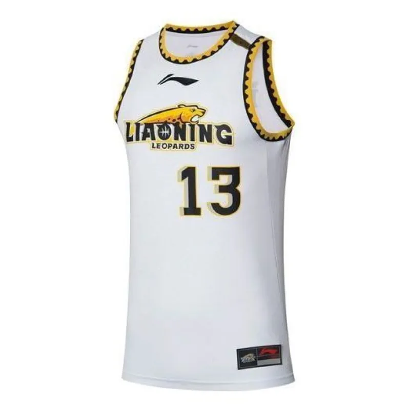 Li-Ning x CBA Allen Guo Liaoning Flying Leopards Jersey 'White' AAYR641-1 sold by KicksCrew