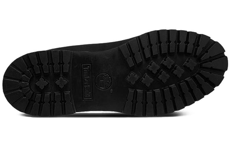 Timberland 6-Inch Premium Logo Wide-Fit Boots 'Black Nubuck' A1TUW sold by KicksCrew product image thumbnail 4