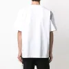 HERON PRESTON SS21 Nightshift T-Shirt 'White Orange' HMAA020R21JER0030120 sold by KicksCrew