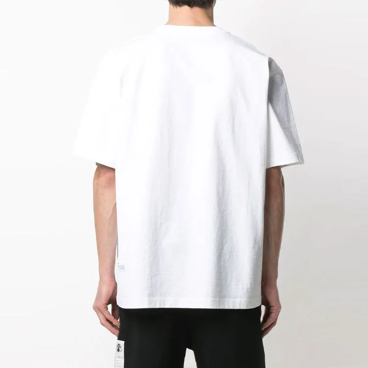 HERON PRESTON SS21 Nightshift T-Shirt 'White Orange' HMAA020R21JER0030120 sold by KicksCrew product image thumbnail 2